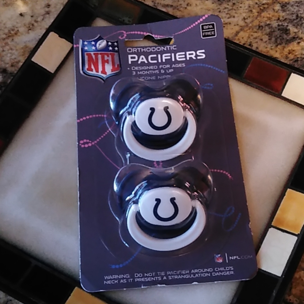 Colts orthopedic Pacifiers